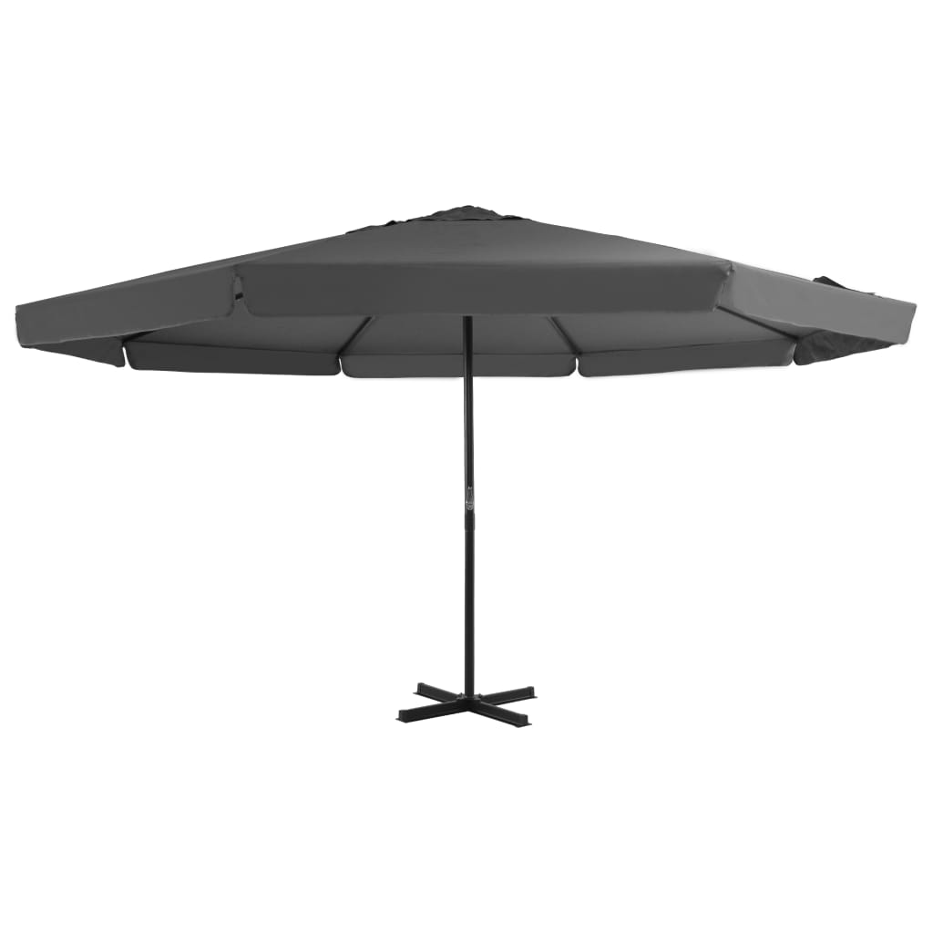 Parasol Samos 500 cm aluminium groen