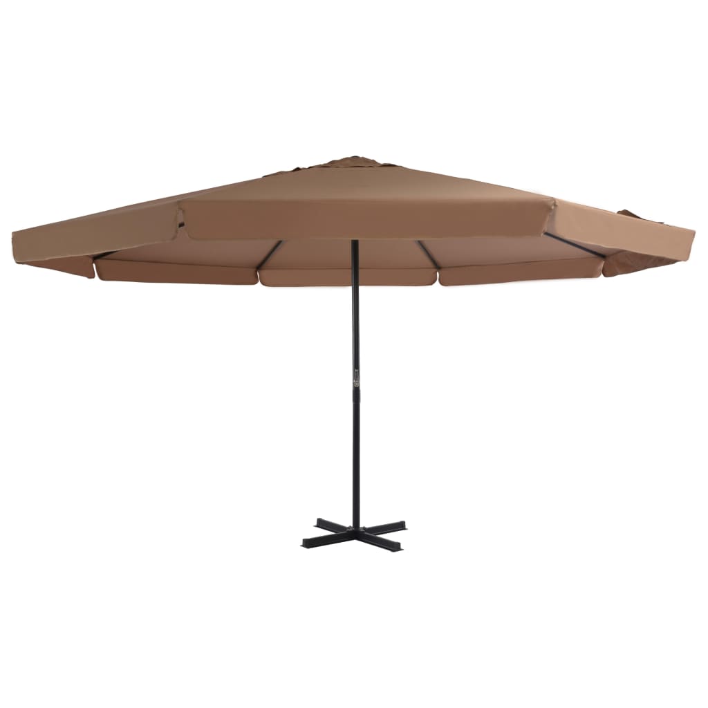 Parasol Samos 500 cm aluminium groen