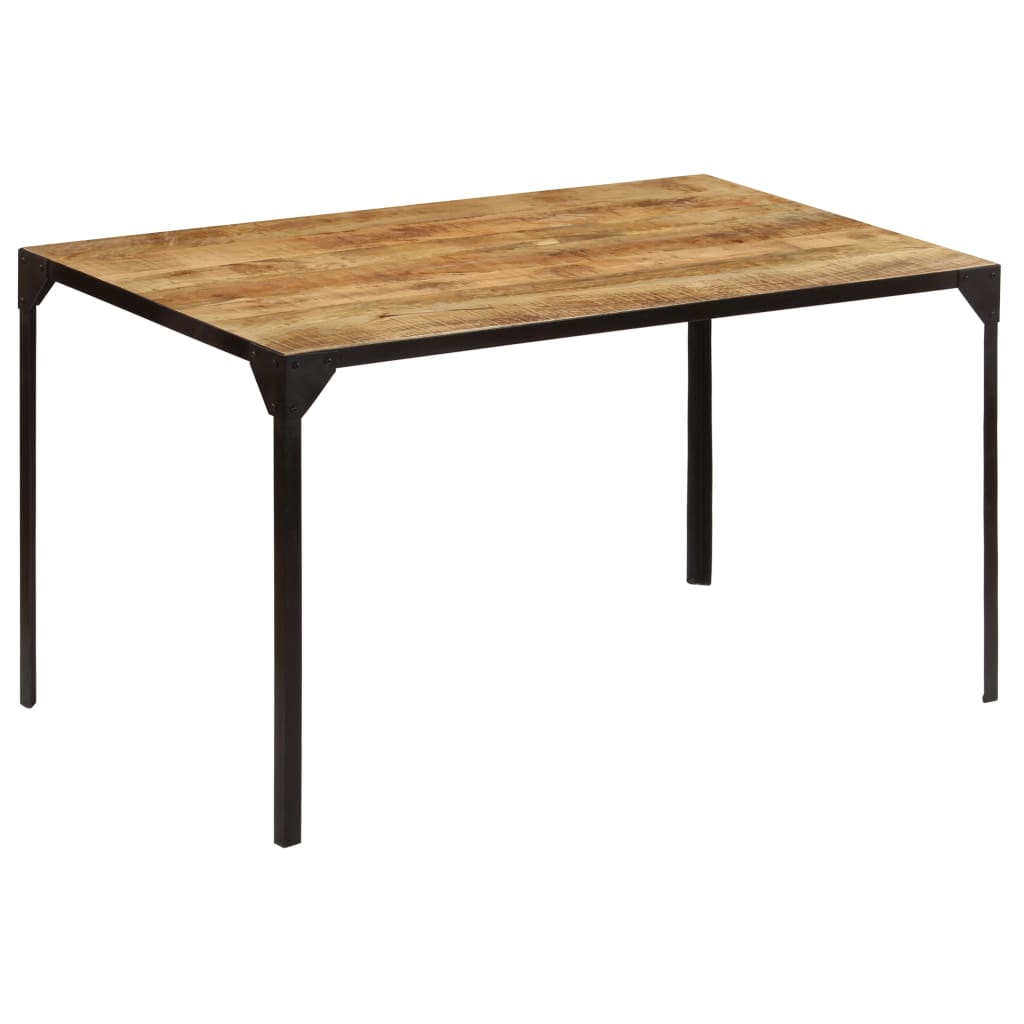 Eettafel 140x140x76 cm massief mangohout