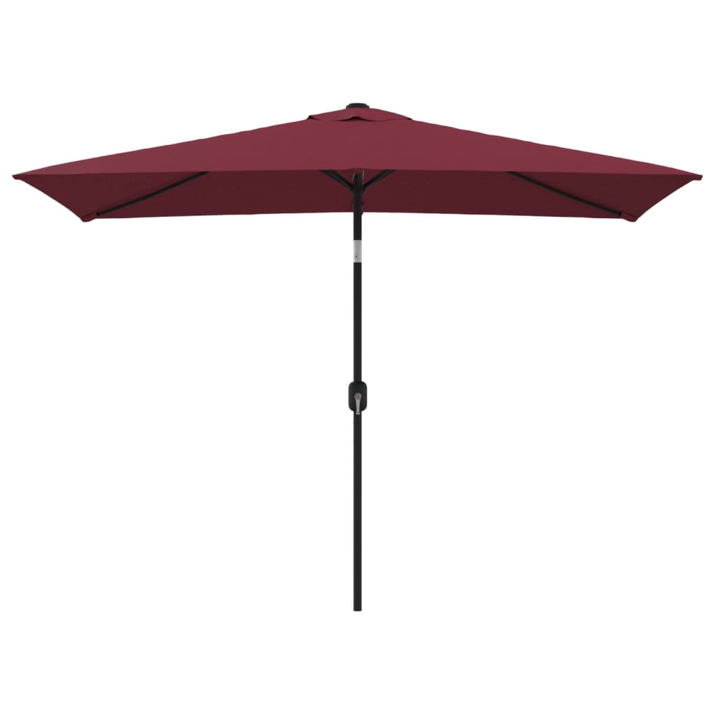 Parasol met metalen paal 300x200 cm