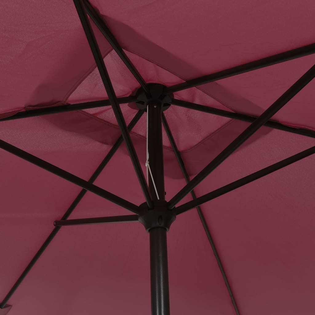 Parasol met metalen paal 300x200 cm