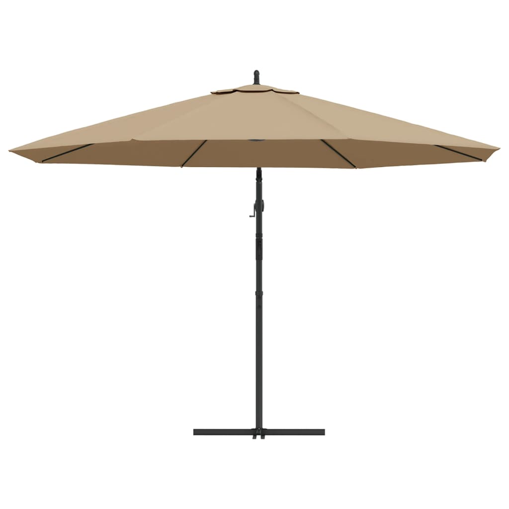 Zweefparasol met aluminium paal 350 cm