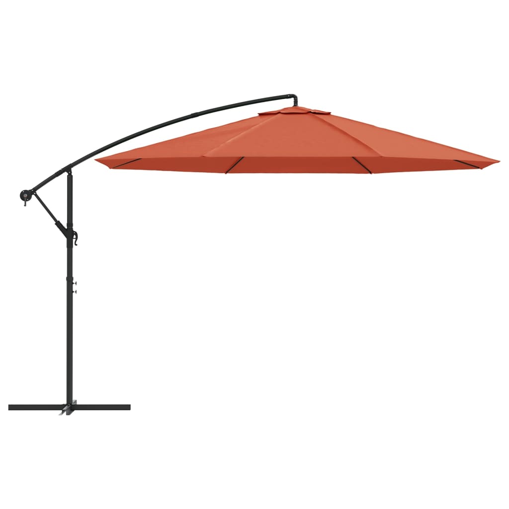 Zweefparasol met aluminium paal 350 cm