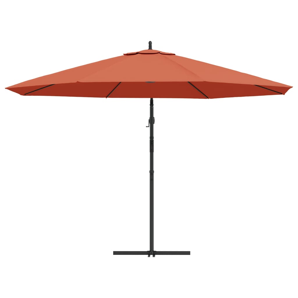 Zweefparasol met aluminium paal 350 cm