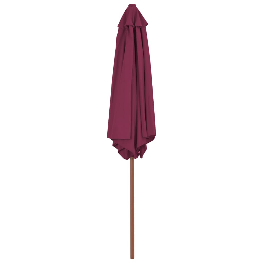 Parasol met houten paal 270 cm