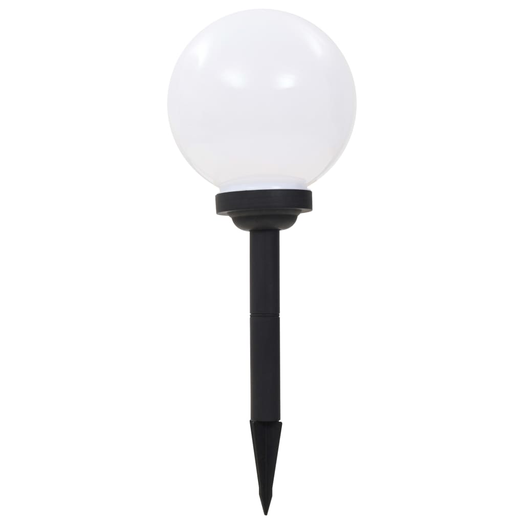 Solarlampen 4 st LED rond 30 cm RGB