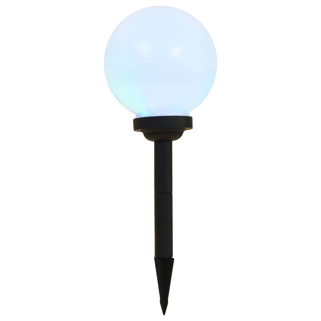 Solarlampen 4 st LED rond 30 cm RGB