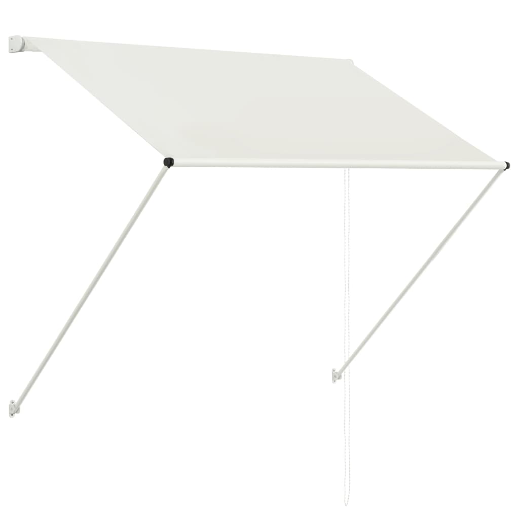 Luifel uittrekbaar 250x150 cm wit