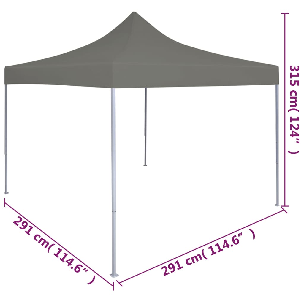 Partytent inklapbaar pop-up met 4 zijwanden