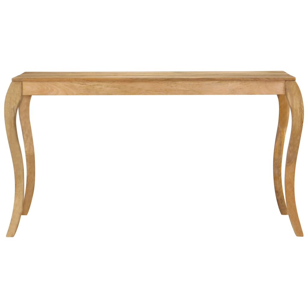 Table à manger 135x75x76 cm en bois de manguier massif