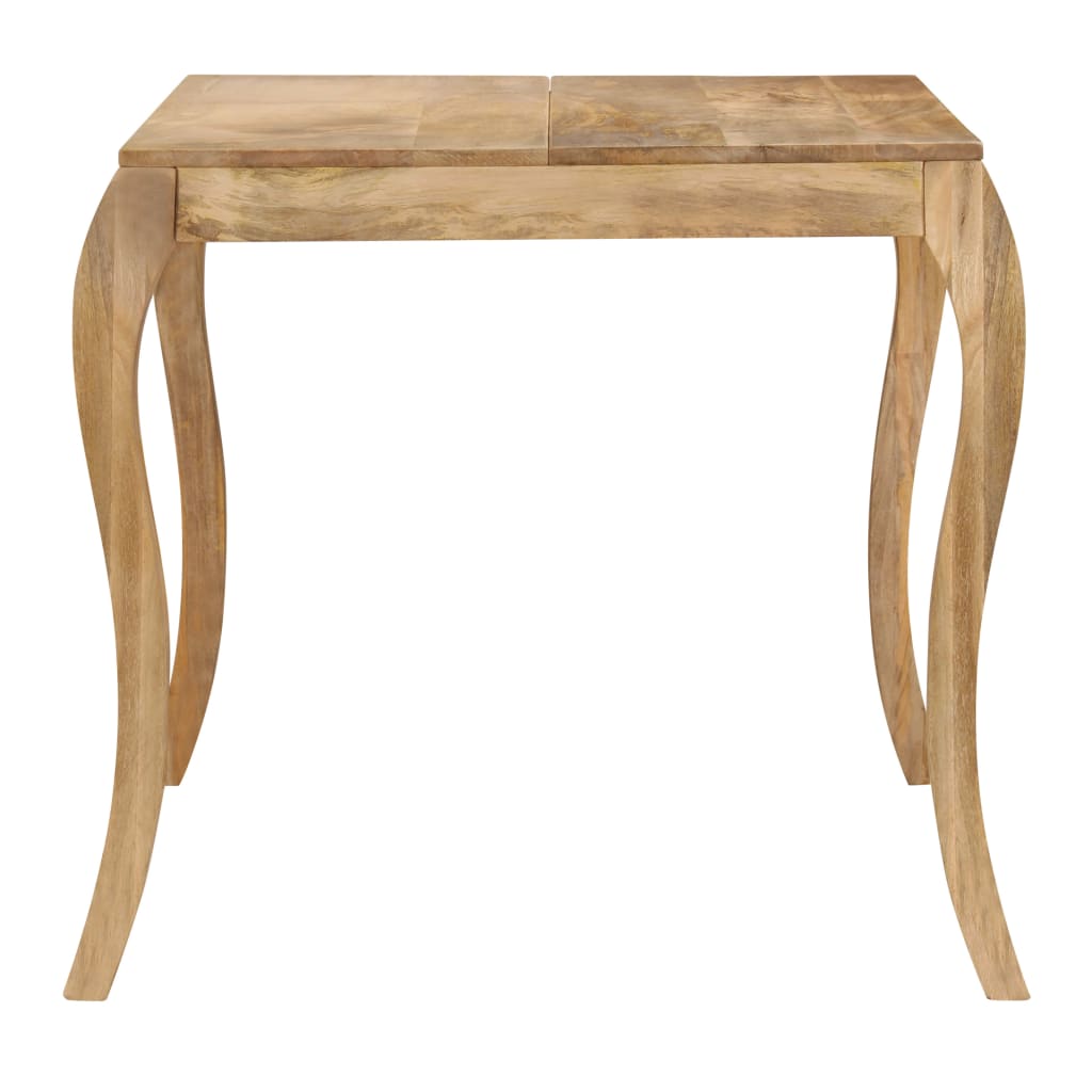 Table à manger 135x75x76 cm en bois de manguier massif