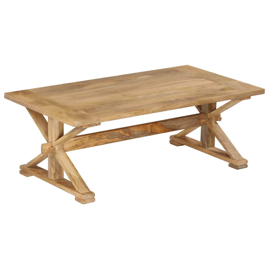 Table basse 110x52x40 cm en manguier massif