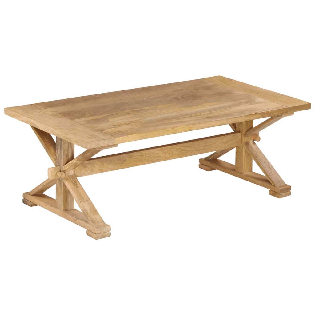 Table basse 110x52x40 cm en manguier massif