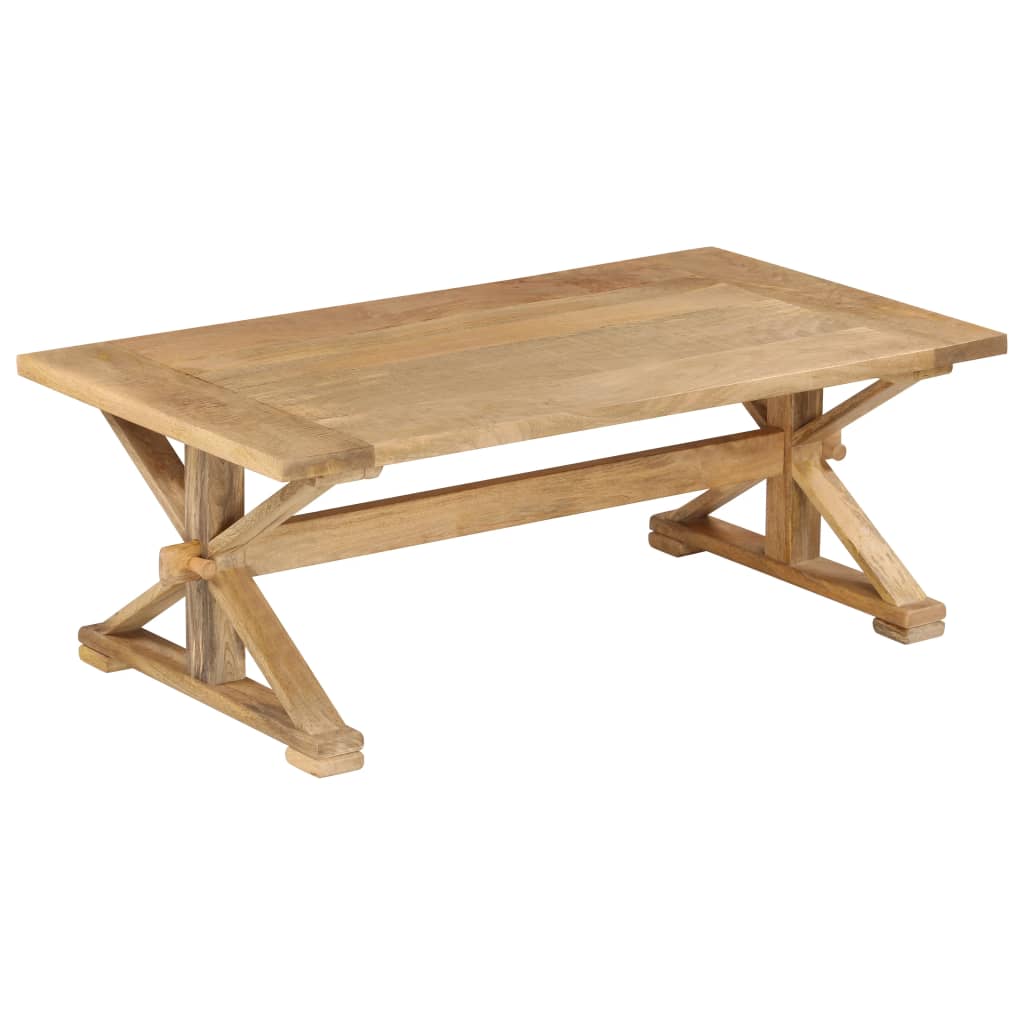 Table basse 110x52x40 cm en manguier massif