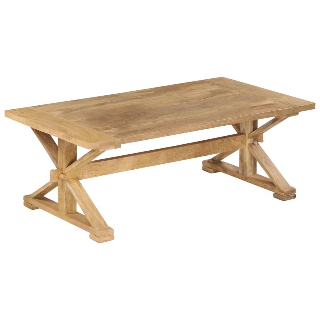 Table basse 110x52x40 cm en manguier massif