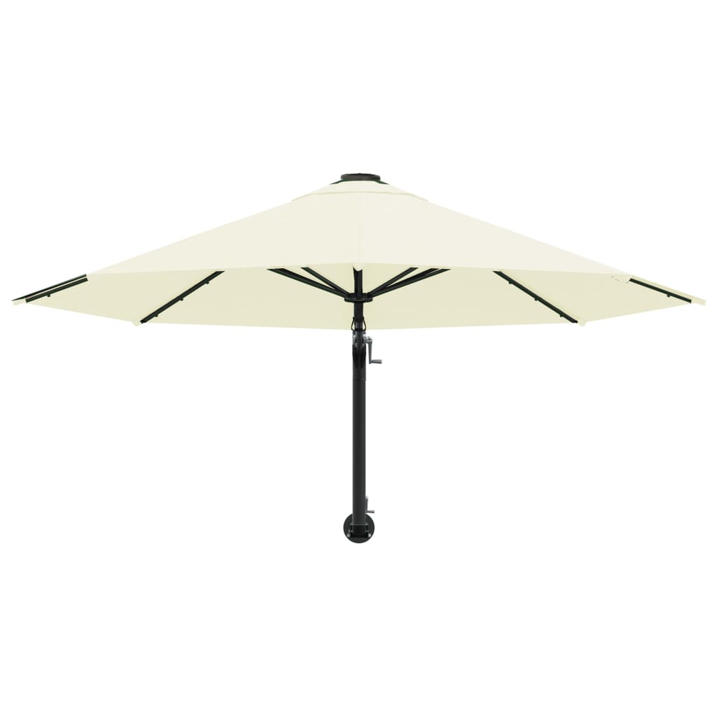 Wandparasol met metalen paal 300 cm