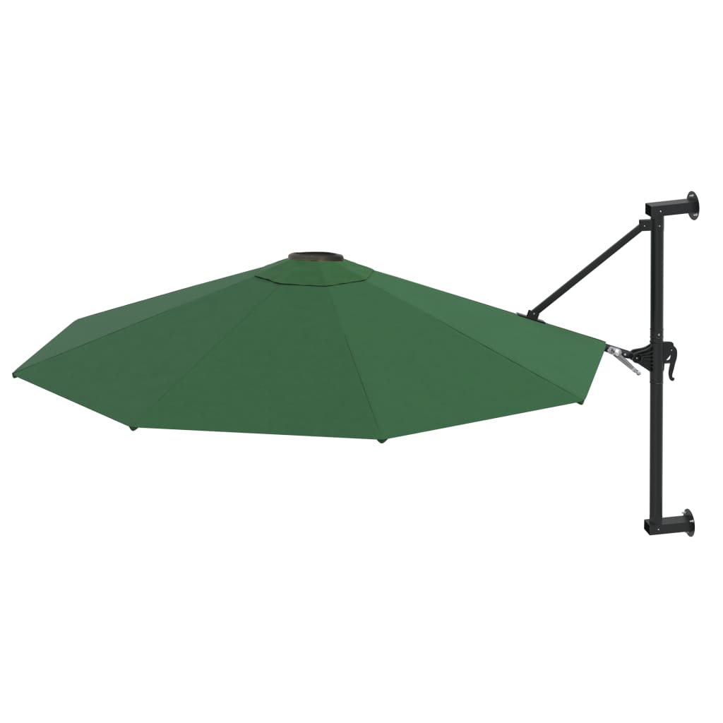 Wandparasol met metalen paal 300 cm