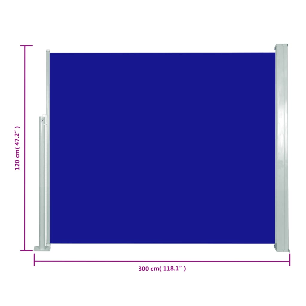 Paravent de jardin extensible 170x300 cm