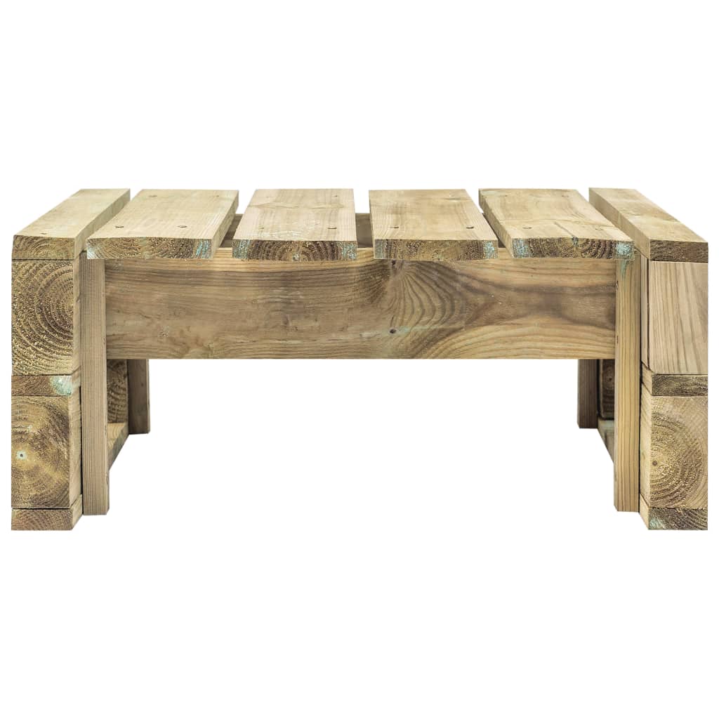 Tabouret de jardin en bois de palette