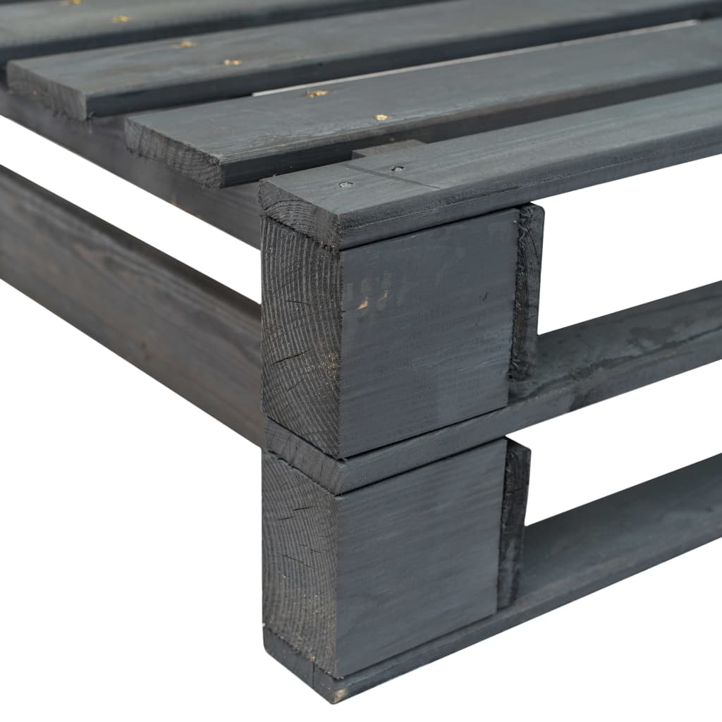 Tuinhoekbank pallet hout