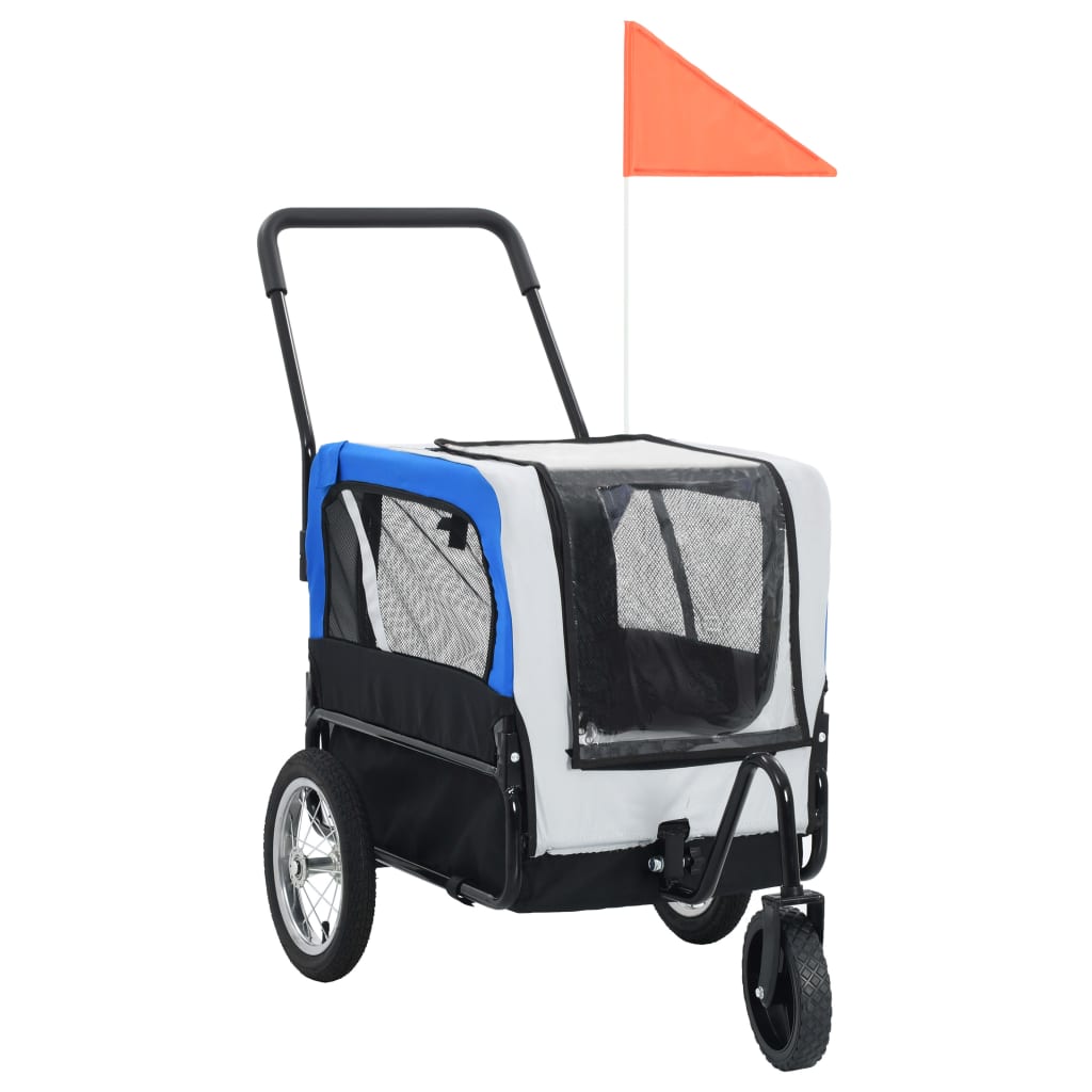 Fietstrailer kinderwagen 2-in-1