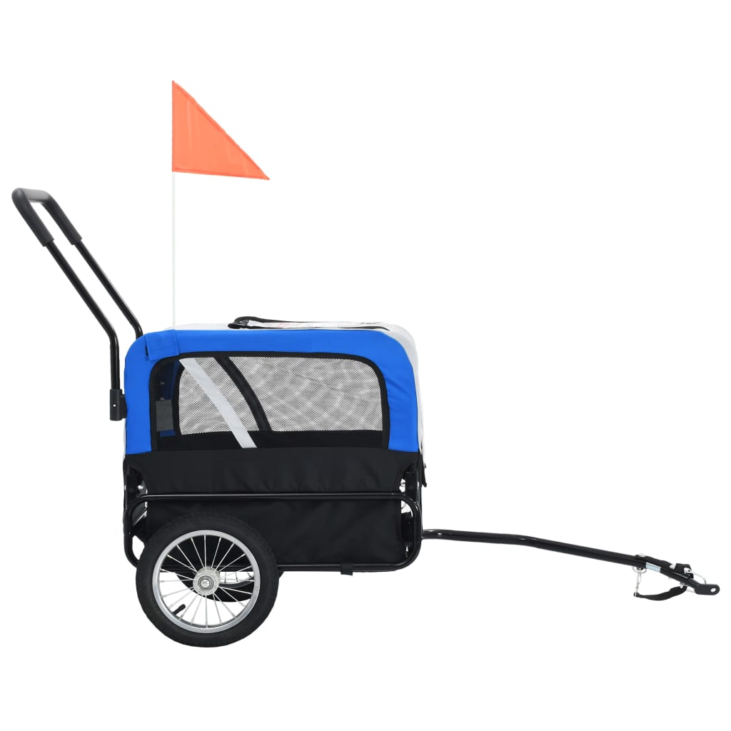 Fietstrailer kinderwagen 2-in-1