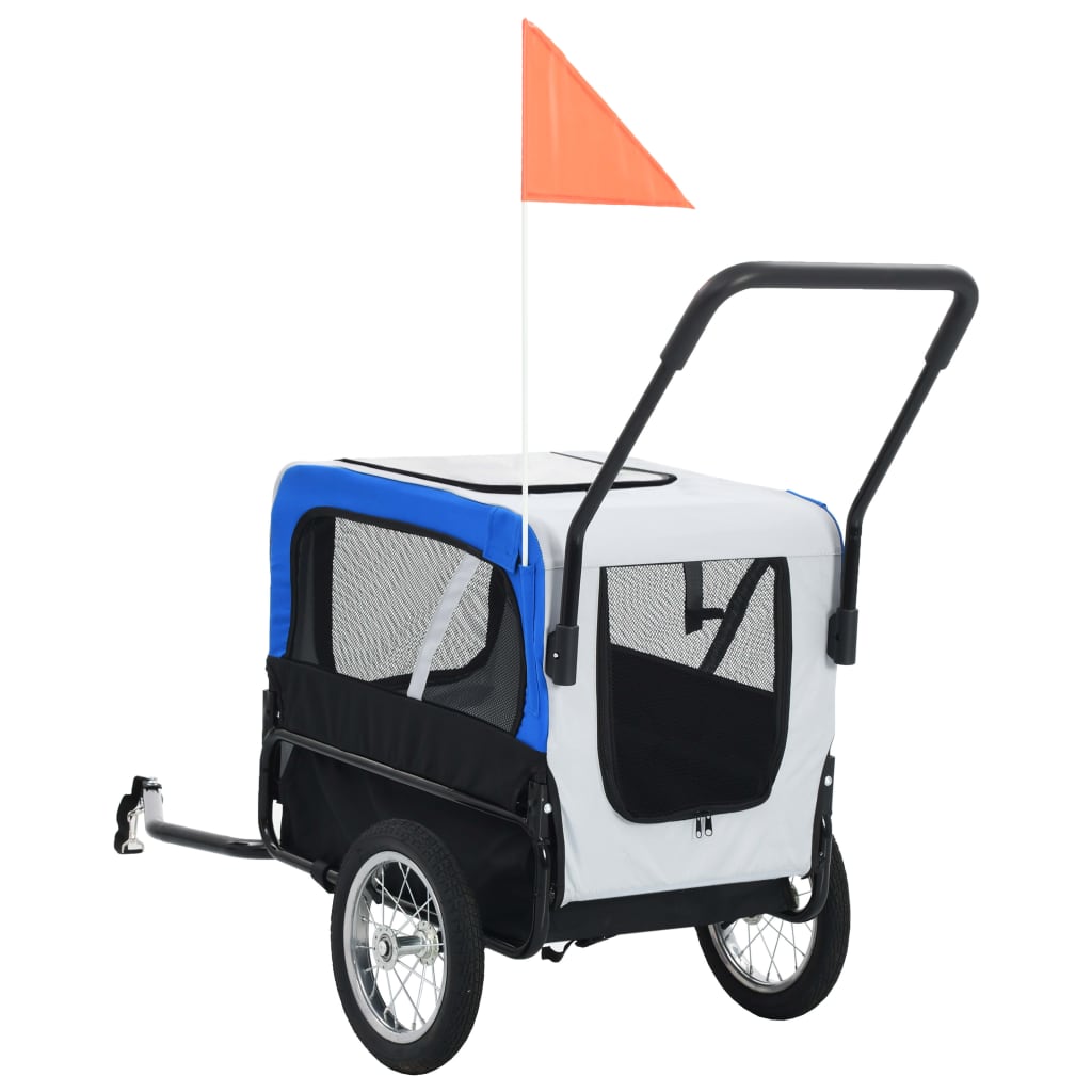 Fietstrailer kinderwagen 2-in-1