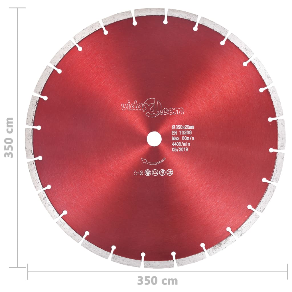 Lames de scie diamantées 2 pcs 125 mm acier