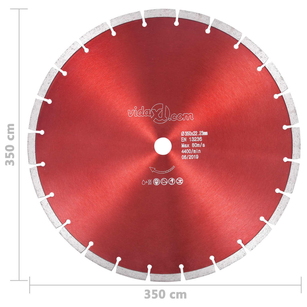 Lames de scie diamantées 2 pcs 125 mm acier