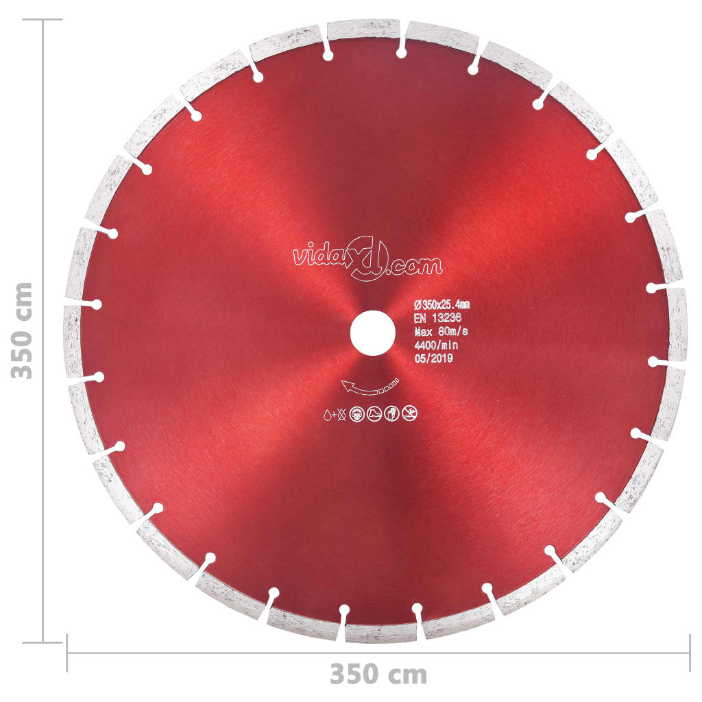 Lames de scie diamantées 2 pcs 125 mm acier