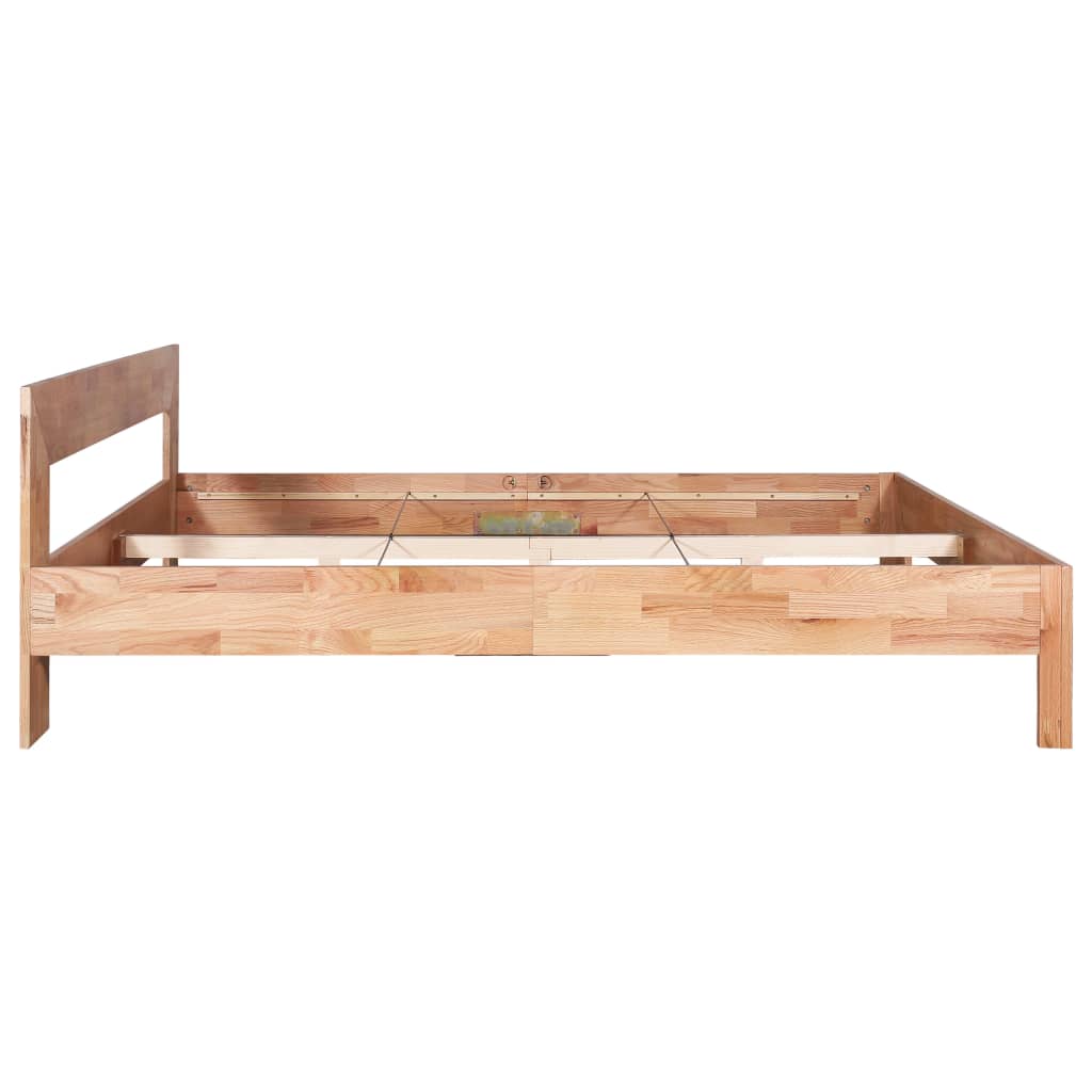 Bedframe massief eikenhout 160x200 cm