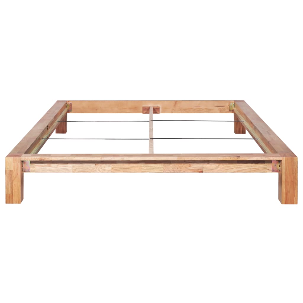 Bedframe massief eikenhout 160x200 cm