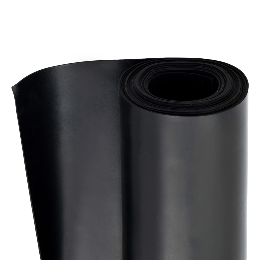 Vloermat anti-slip 2 mm glad 1,2x5 m rubber