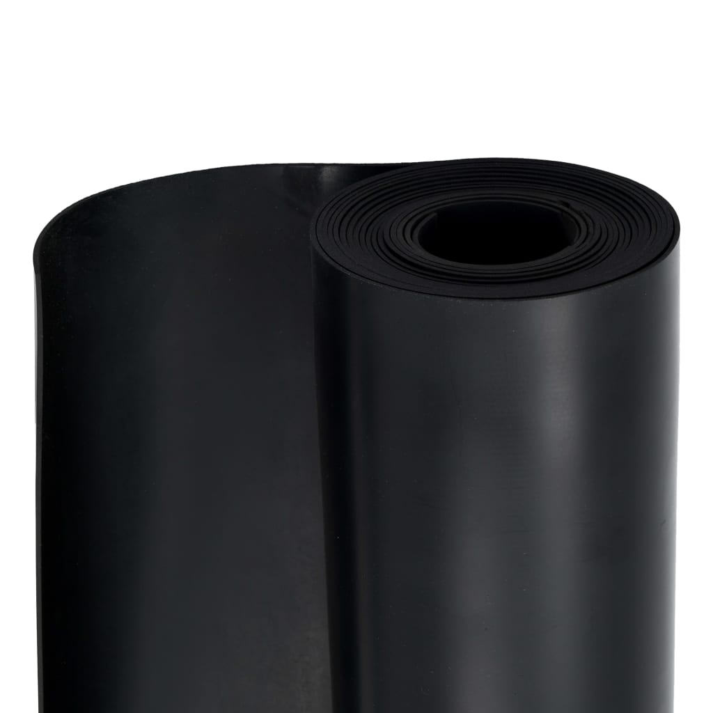 Vloermat anti-slip 2 mm glad 1,2x5 m rubber