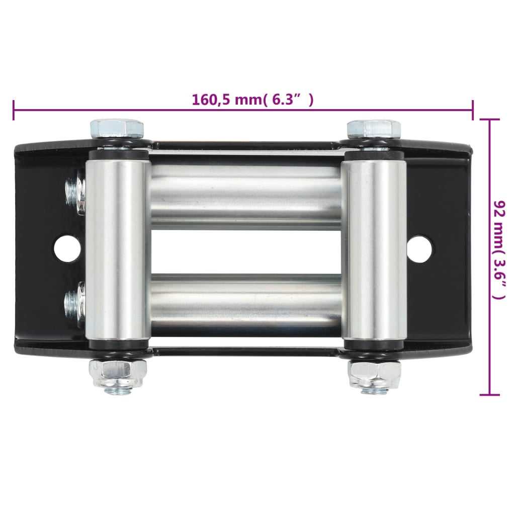 Fenêtre à enroulement 4 volets1500-3000 lbs en acier