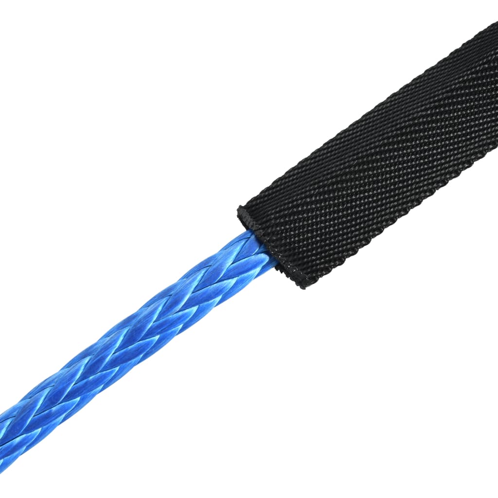 Câble de treuil 9 mmx26 m bleu