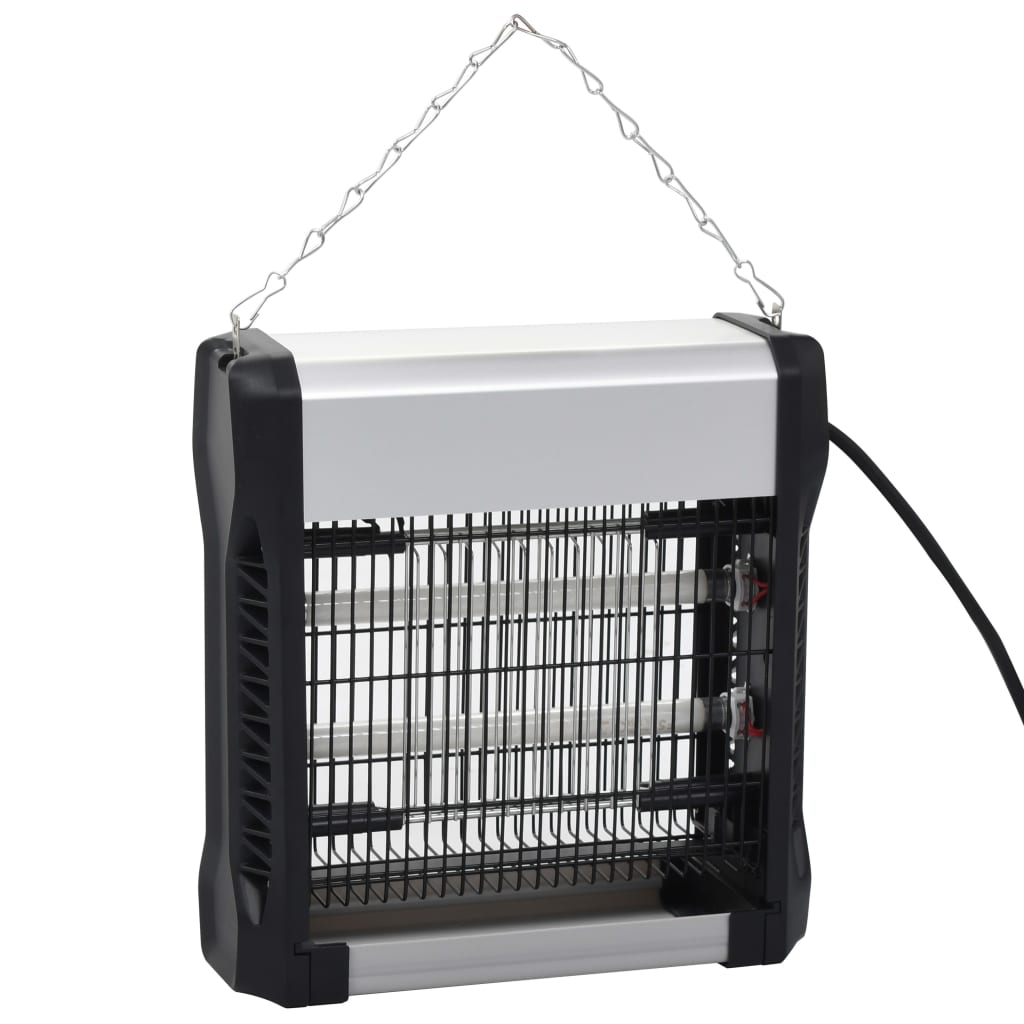 Insectenverdelger 60 W aluminium ABS zwart