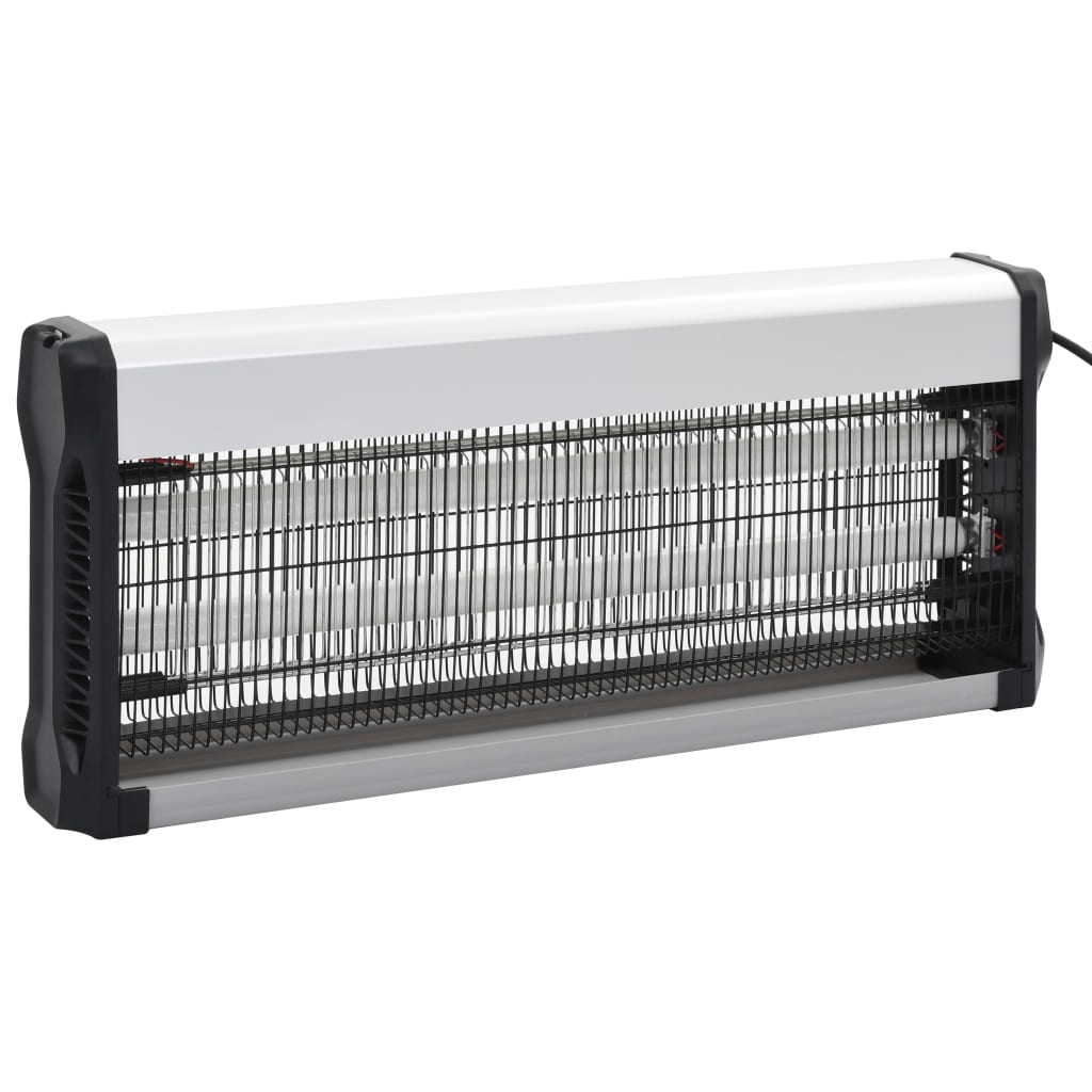 Insectenverdelger 60 W aluminium ABS zwart