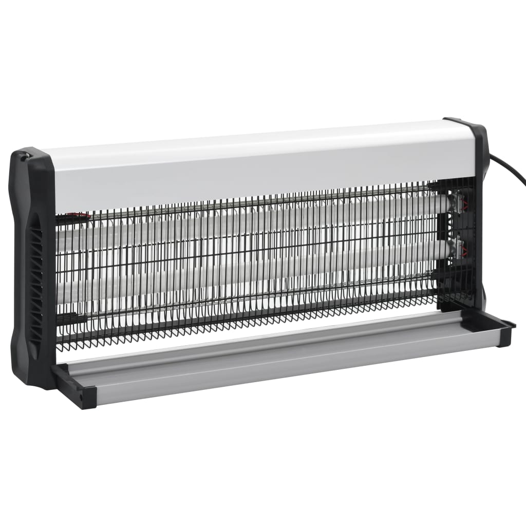 Insectenverdelger 60 W aluminium ABS zwart