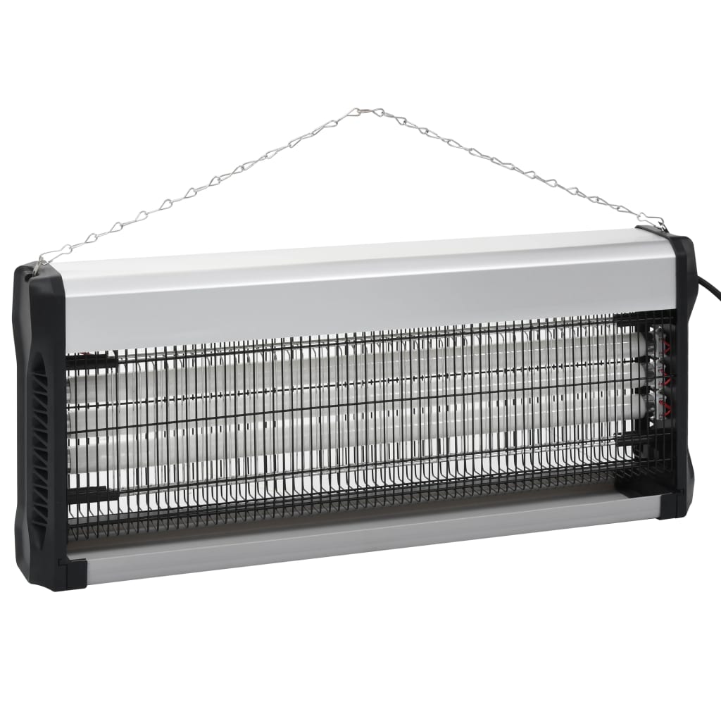 Insectenverdelger 60 W aluminium ABS zwart