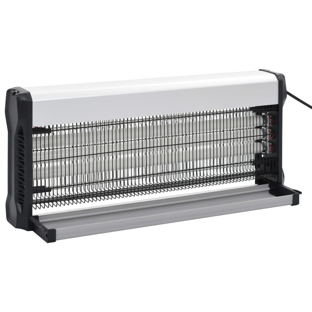 Insectenverdelger 60 W aluminium ABS zwart