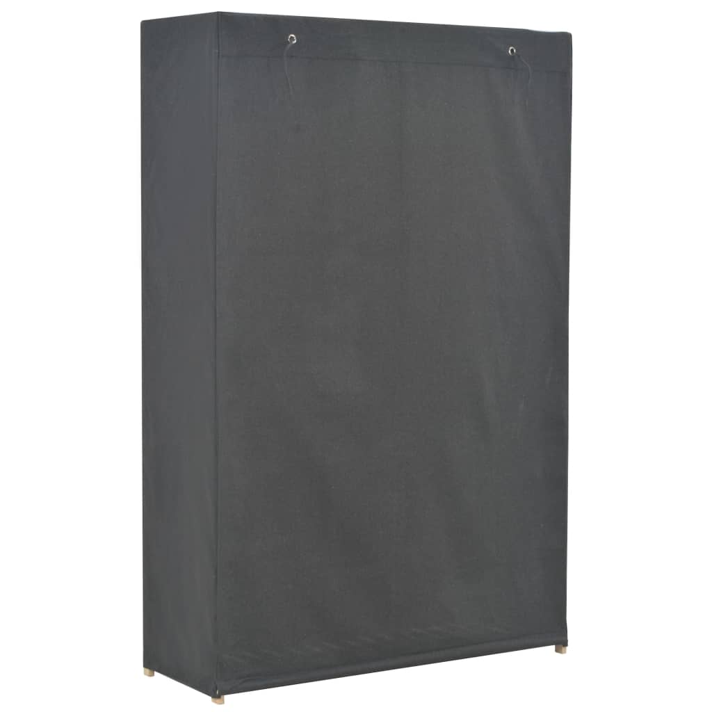 Kledingkast 3-laags 110x40x170 cm stof