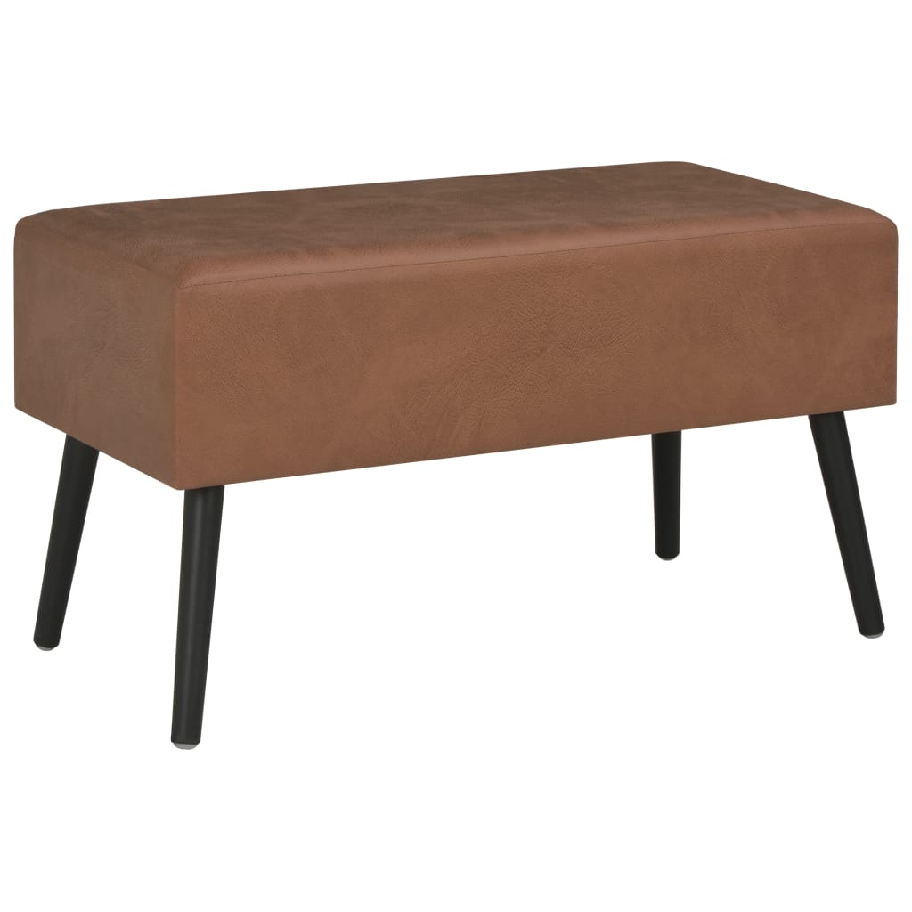 Table basse 80x40x46 cm cuir artificiel