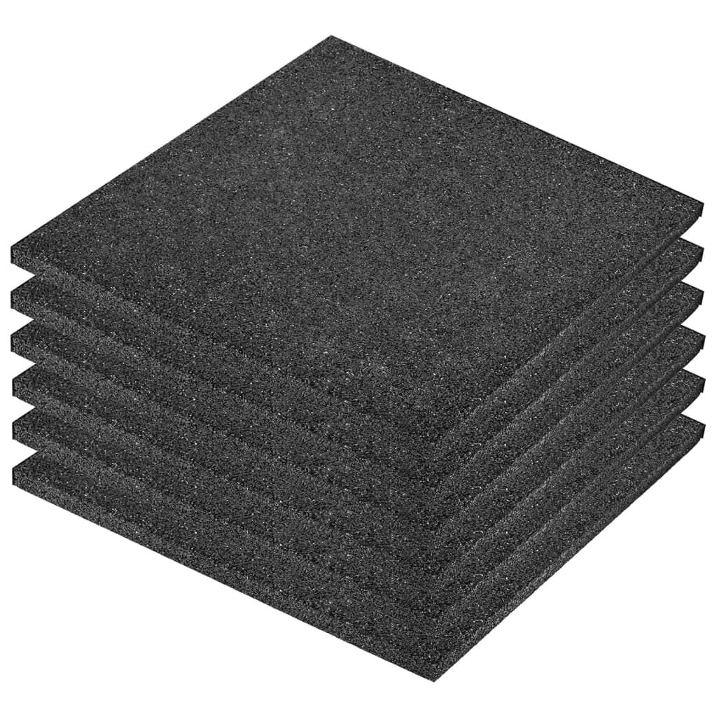 Valtegels 18 st 50x50x3 cm rubber