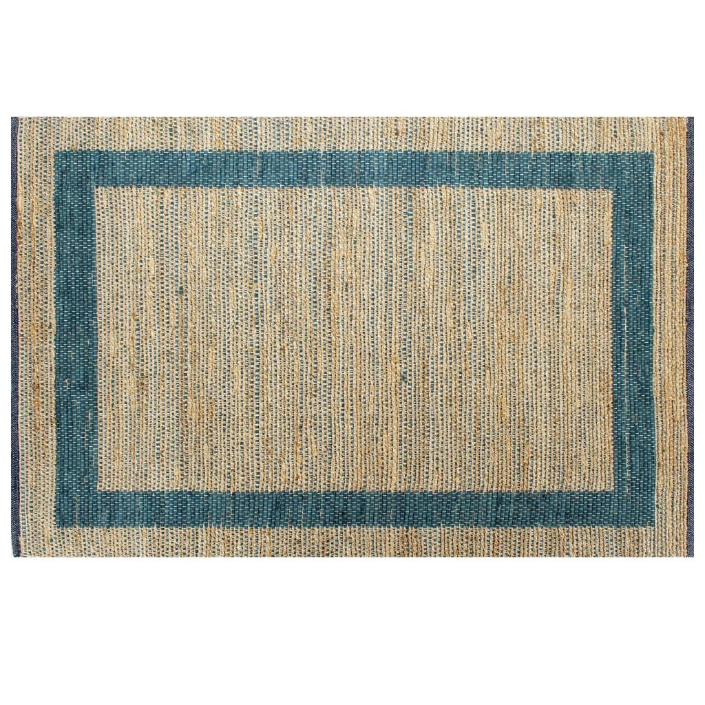 Vloerkleed handgemaakt 160x230 cm jute