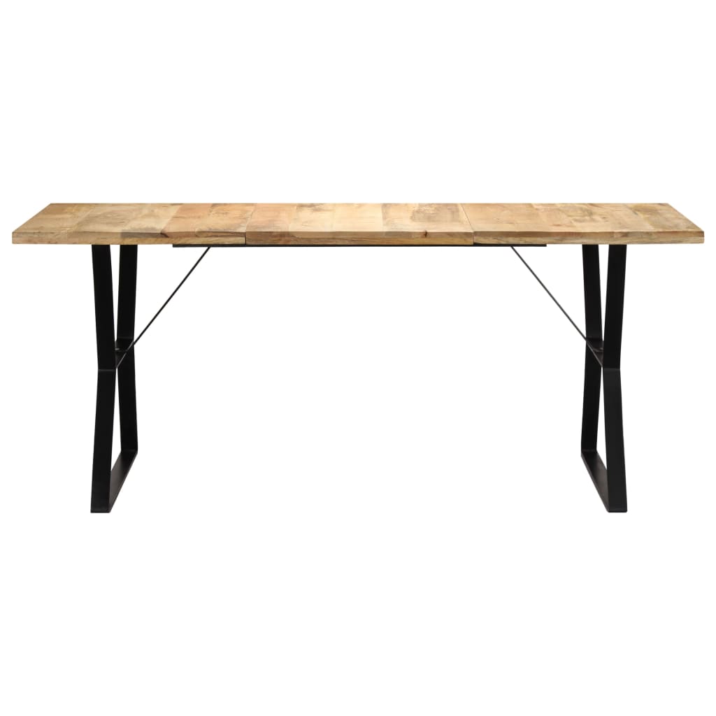 Table à manger 120x60x76 cm en bois de manguier massif