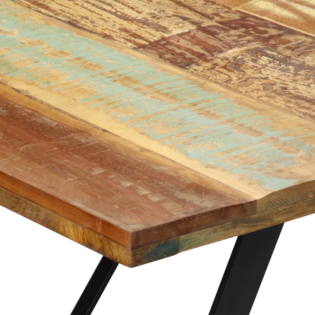 Eettafel 120x60x76 cm massief mangohout