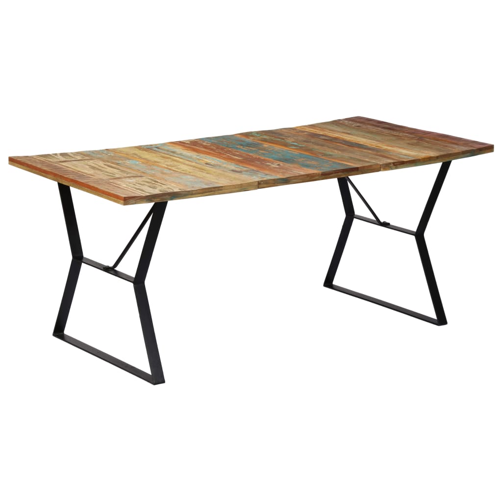 Table à manger 120x60x76 cm en bois de manguier massif