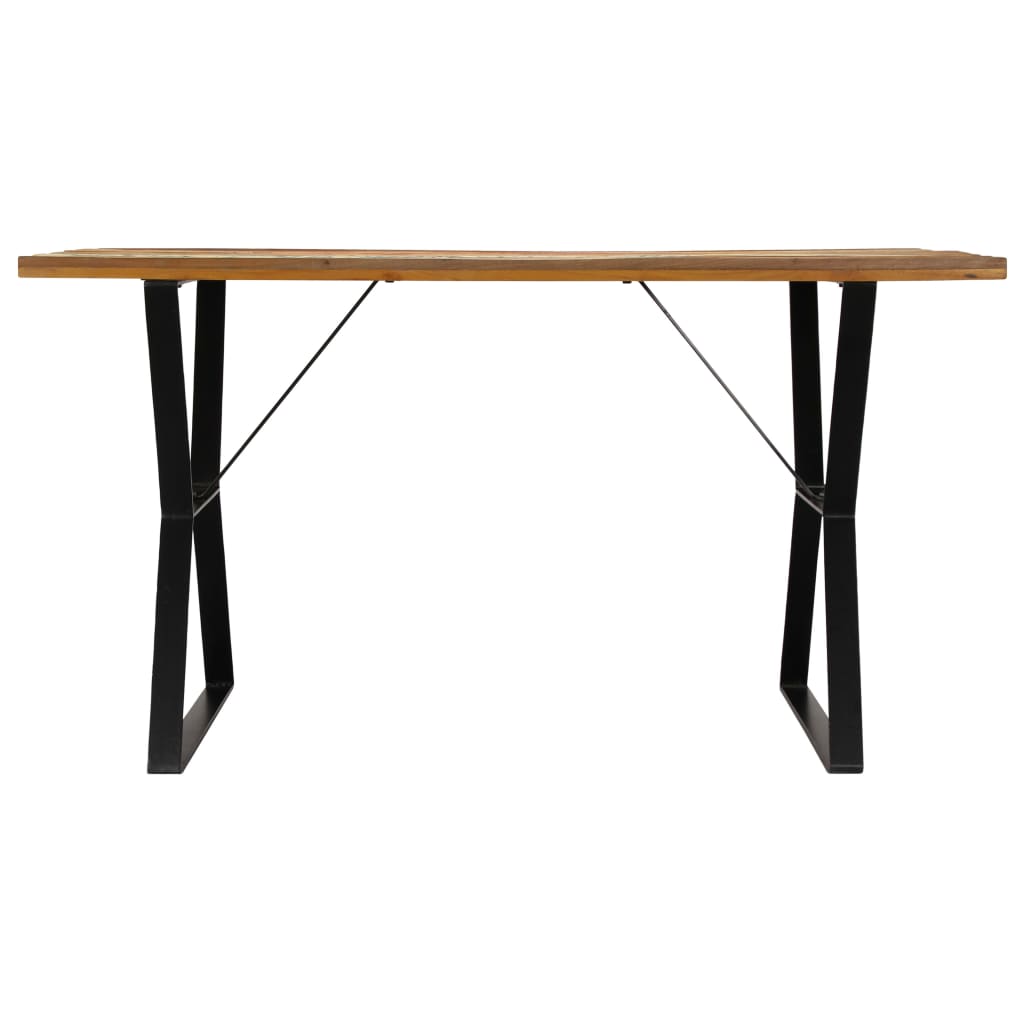 Table à manger 120x60x76 cm en bois de manguier massif