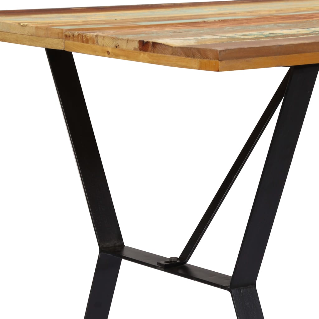 Table à manger 120x60x76 cm en bois de manguier massif